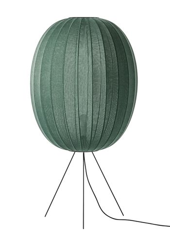 Made by Hand - Hängelampe - Knit-wit - 65 floor medium - Tweed Green