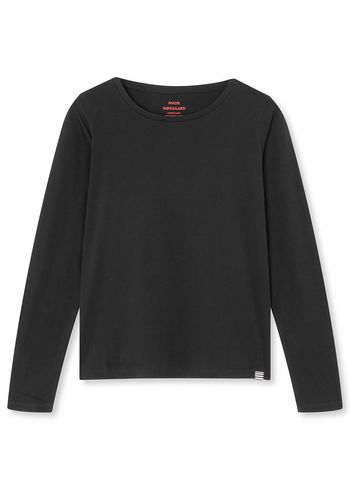 Mads Nørgaard - Pusero - Organic Jersey Tenna Tee FAV - Black