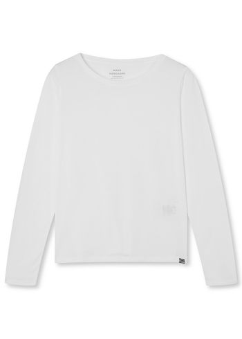 Mads Nørgaard - Bluse - Organic Jersey Tenna Tee FAV - White