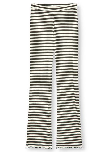 Mads Nørgaard - Pantalones - 5x5 Stripe Lonnie Pants - Rosin/Vanilla Ice