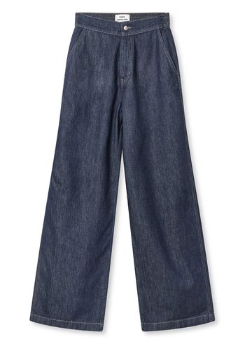 Mads Nørgaard - Pantalon - Cosy Denim Sotem Pants - Dark Indigo