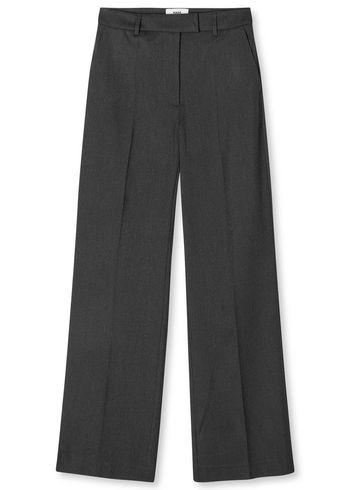 Mads Nørgaard - Hose - Fulva Perry Pants - Dark Grey Melange