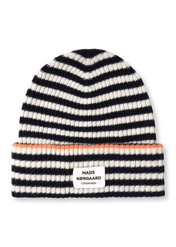 Mads Nørgaard - Chapeau - Recycled Iceland Anju Hat - Deep Well/Winter White