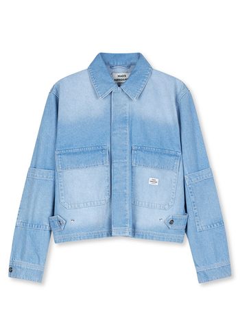 Mads Nørgaard - Jacket - Bles Denim Soleil Jacket - Bright Blue Denim