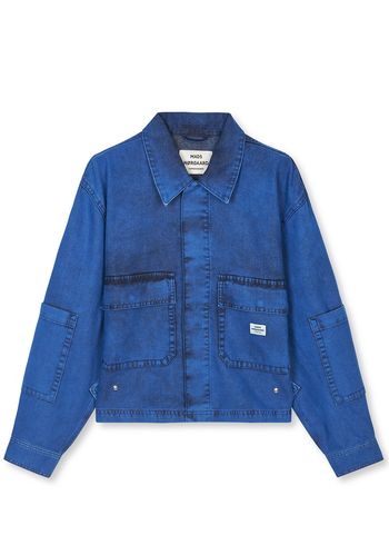 Mads Nørgaard - Veste - Soft Denim Soleil Jacket - Bluing