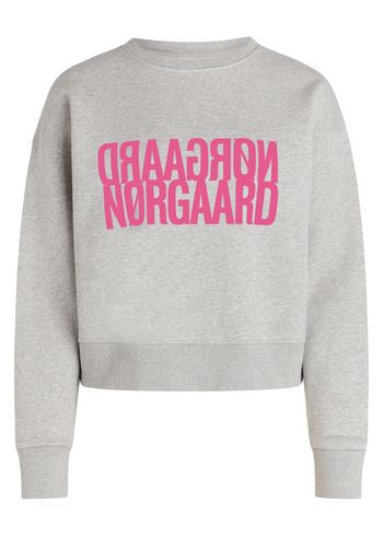 Mads Nørgaard - Sweatshirt - Organic Sweat Tilvina Sweatshirt - Light Grey Melange