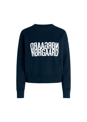 Mads Nørgaard - Sweatshirt - Organic Sweat Tilvina Sweatshirt - Sky Captain