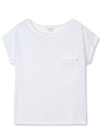 Mads Nørgaard - T-shirt - Organic Jersey Torva Tee - White