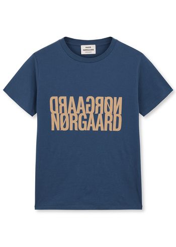 Mads Nørgaard - T-shirt - Single Organic Trenda P Tee - Sargasso Sea