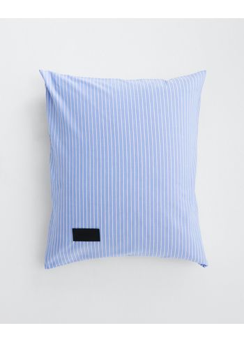 Magniberg - Kussenhoes - Wall Street Oxford Pillow Case - Striped Light Blue