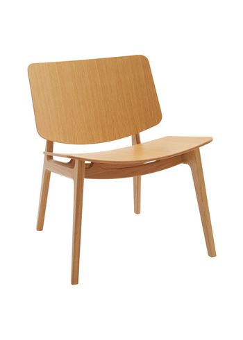 Magnus Olesen - Cadeira de banho - Freya Lounge Chair - Frame: Oiled oak