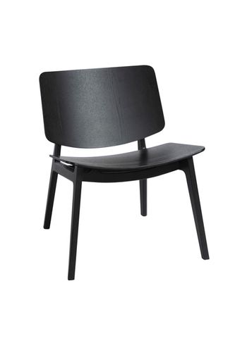 Magnus Olesen - Lounge chair - Freya Lounge Chair - Frame: Black stained oak