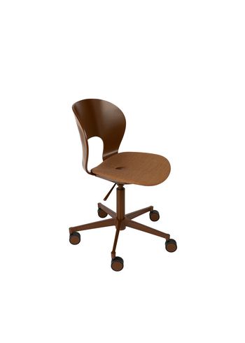 Magnus Olesen - Verwisselmat - Ø Swivel Chair by Øivind Slaatto - Brown