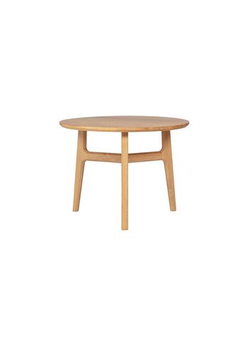 Magnus Olesen - Soffbord - Freya Coffee Table - Frame: Lacquered oak - Ø60
