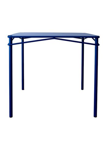 Magnus Olesen - Matbord - X-Line Table - Steel, painted / Blue