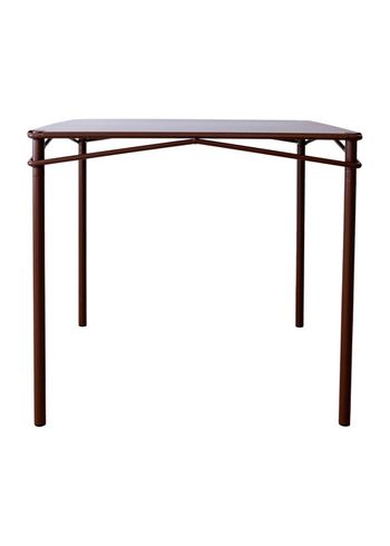 Magnus Olesen - Table à manger - X-Line Table - Steel, painted / Brown