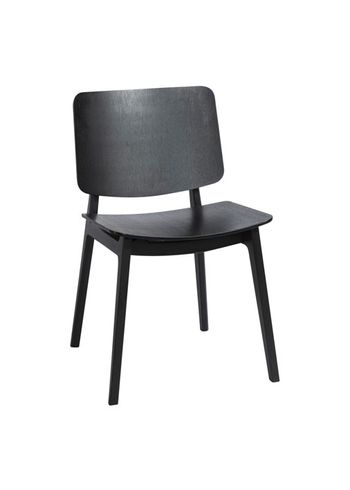 Magnus Olesen - Chaise à manger - Freya Chair - Frame: Black stained oak