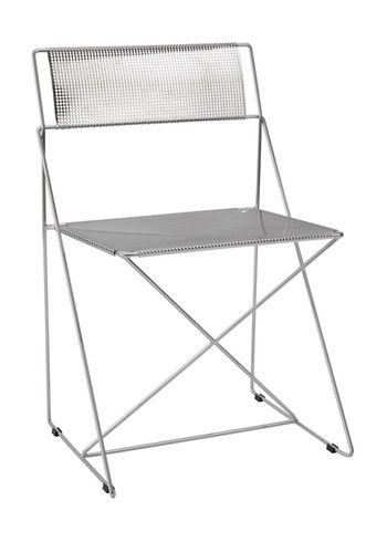 Magnus Olesen - Ruokailutuoli - X-Line Chair - Steel / Original chrome