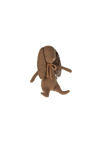 Maileg - Stuffed Animal - Bunny - magnet in its hands - Chocolate brown