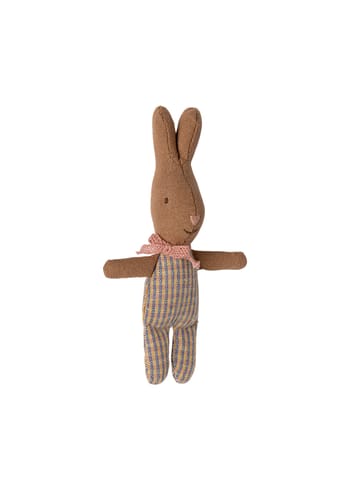 Maileg - Bamse - Rabbit - My - Rose / Blue Check