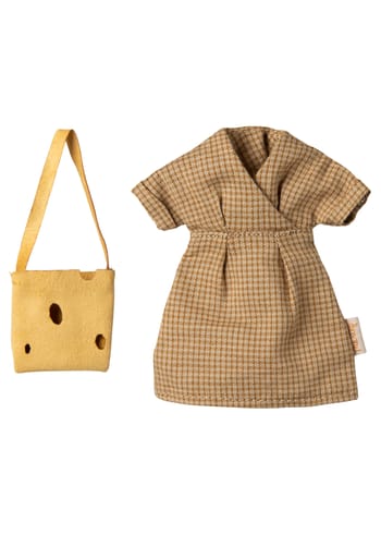 Maileg - Accesorios para muñecas - Dress And Bag - Mum Mouse - Mum