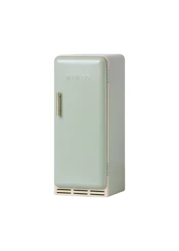 Maileg - Příslušenství pro panenky - Miniature fridge - Mint