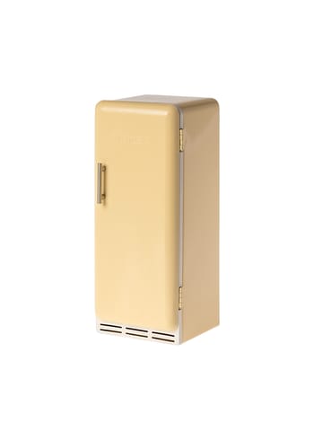 Maileg - Accessoires pour poupées - Miniature fridge - Yellow