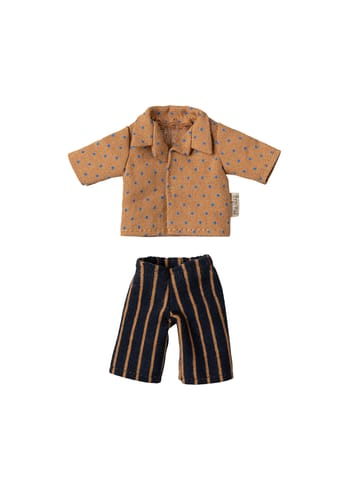 Maileg - Accesorios para muñecas - Shirt And Striped Pants - Dad Mouse - Dad