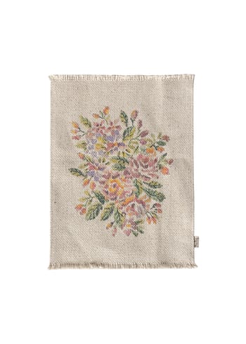 Maileg - Accessoires pour poupées - Rug, Flowers - Large