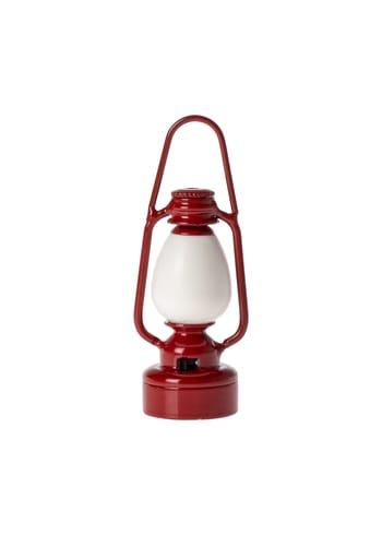 Maileg - Akcesoria dla lalek - Vintage Lantern, Mouse - Red