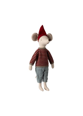 Maileg - Joulukoristeet - Christmas Mouse, Maxi - Boy