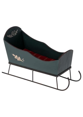 Maileg - Bloc de couteaux - Sleigh, Medium - Green - Green - medium