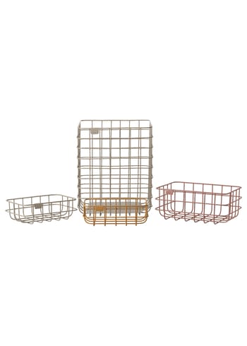 Maileg - Korb - Metal Basket Set - 4 Pcs - Metal