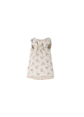 Maileg - Toys - Dress - size 1 - Off white - light blue