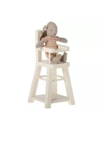 Maileg - Brinquedos - High chair for micro rabbits - White