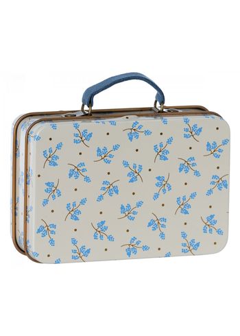 Maileg - Leksaker - Metal Suitcase - Madelaine - Blue