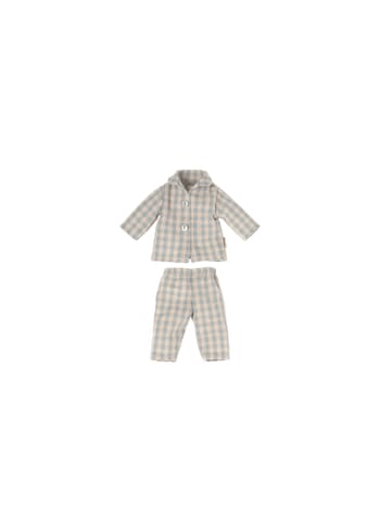 Maileg - Legetøj - Pyjamas - størrelse 2 - Lyseblå