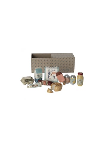 Maileg - Speelgoed - Miniature grocery box - Multi