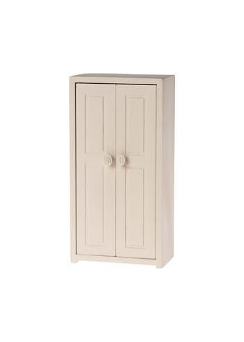 Maileg - Giocattoli - Wooden Cabinet - Mouse - Cream