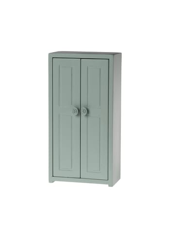 Maileg - Spielzeug - Wooden Cabinet - Mouse - Soft Blue