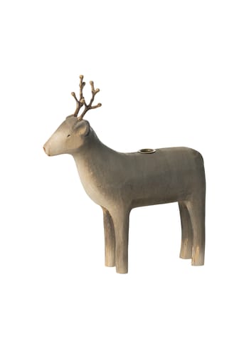 Maileg - Ljusstake - Candle Holder Reindeer - Medium