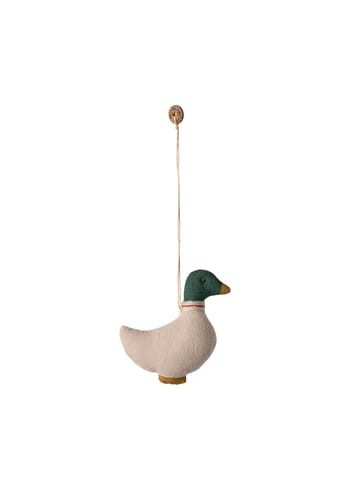 Maileg - Závěsné objekty - Duck Ornament - Grøn