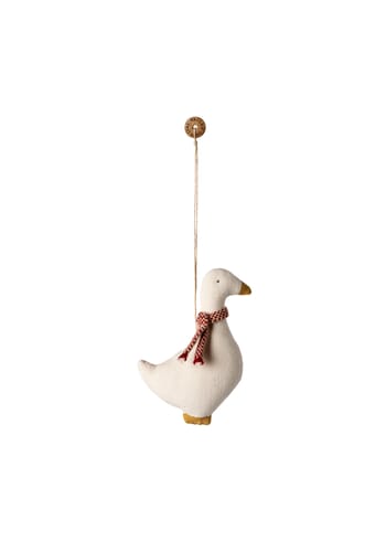 Maileg - Obiekty wiszące - Goose ornament - Rød