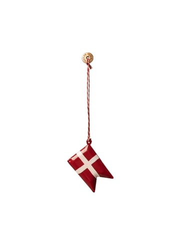 Maileg - Wandriem - Metal Ornament, Danish Flag - Danish Flag