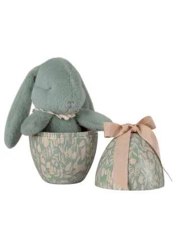 Maileg - Veľkonočné vajíčka - Easter egg with bunny - Bunny Mint