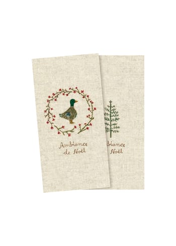 Maileg - Lampfot - Napkin, Duck - Small