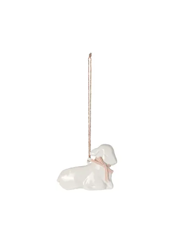 Maileg - Decoraciones - Metal ornament - Lamb - Powder