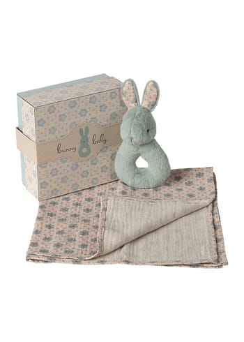 Maileg - Sonaglio - Rabbit Rattle Set - Mint