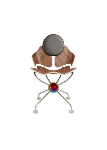 Mak Misho - Silla de comedor - Wak Chair - Black/Electroplated