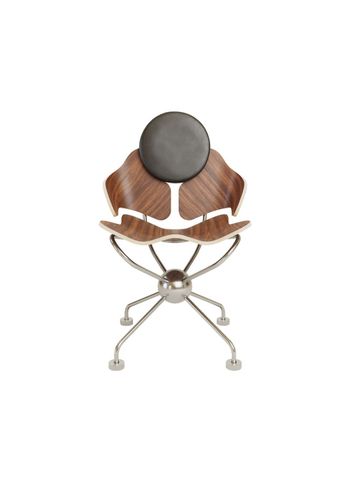 Mak Misho - Dining chair - Wak Chair - Black/Steel